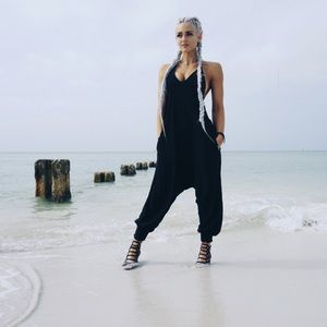 Solid Harem Jumpsuit By Buddha Pants®